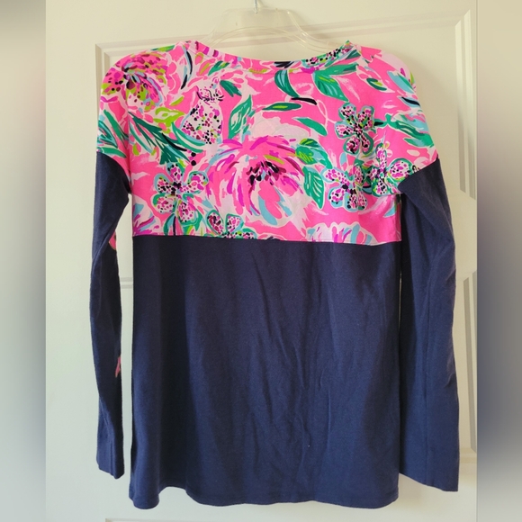 EUC Lilly Pulitzer Finn Top Size XXS - Picture 2 of 6